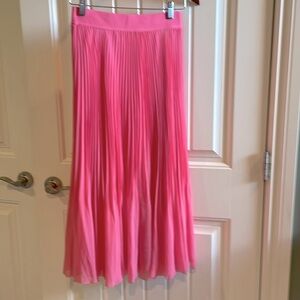 Coral pink Wilfred twirl skirt small